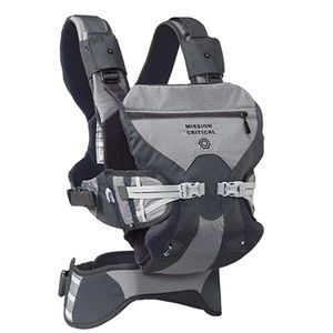 NWOT Mission Critical S.02 Adventure Baby Carrier in Grey